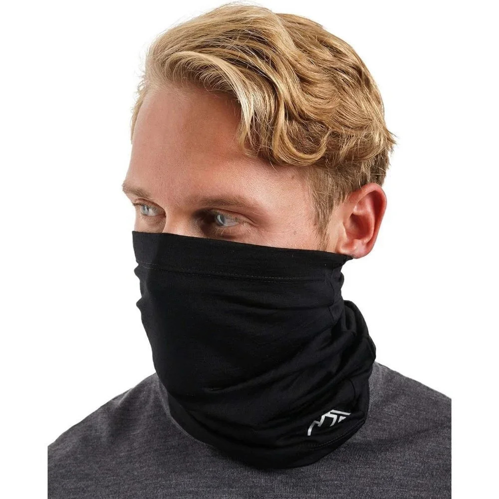 Unisex  Lightweight Wool Ski Neck Gaiter Face Mask Neck Warmer scarf substitute